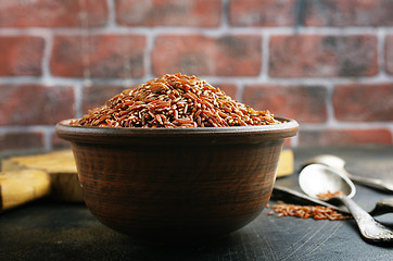 Image showing brown rice