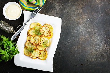 Image showing fried zucchini