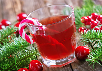 Image showing Christmas drink