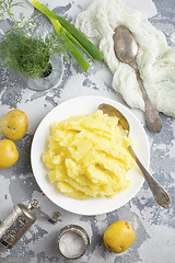 Image showing mashed potato