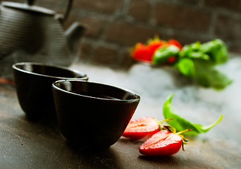 Image showing tea in teapot