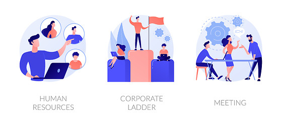 Image showing Corporate culture vector concept metaphors