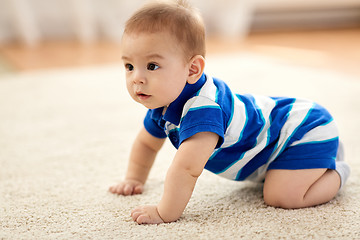 Image showing sweet little asian baby boy