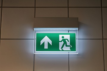 Image showing Emergency Exit Sign