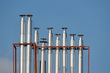 Image showing Roofs and chimneys