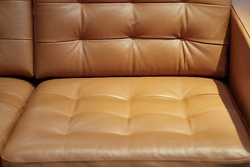 Image showing Luxury leather seat