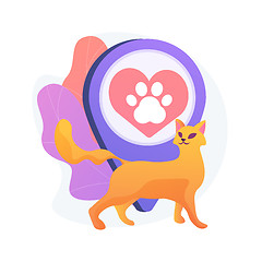 Image showing Pet friendly place vector concept metaphor