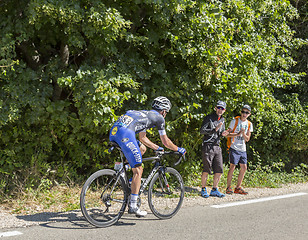 Image showing The Cyclist Iljo Keisse on Mont Ventoux - Tour de France 2016