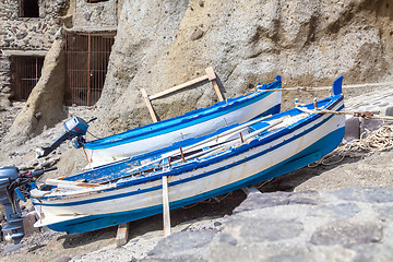 Image showing lost places Lipari Island south Italy