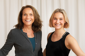 Image showing two women portrait