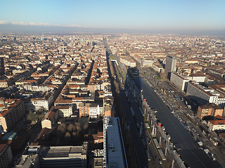 Image showing Aerial view of Turin