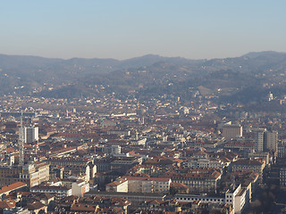 Image showing Aerial view of Turin