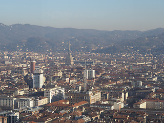 Image showing Aerial view of Turin