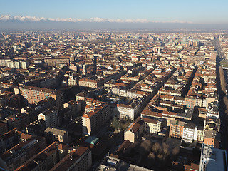 Image showing Aerial view of Turin