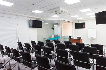 Image showing Empty classroom interior