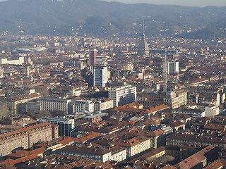 Image showing Aerial view of Turin