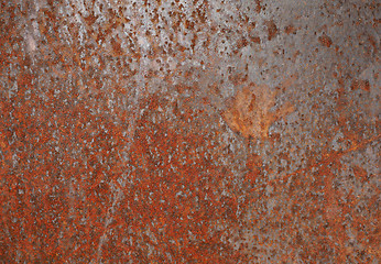 Image showing brown rusted steel texture background