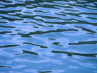 Image showing blue water surface background