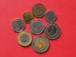 Image showing Polish Zloty coins, Poland