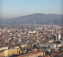 Image showing Aerial view of Turin