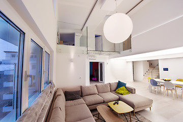 Image showing interior of a two level apartment