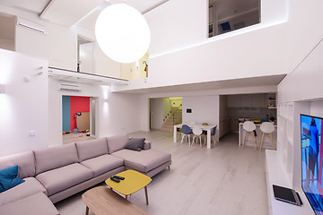 Image showing interior of a two level apartment