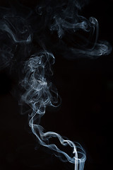 Image showing beautiful smoke background