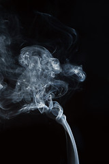 Image showing beautiful smoke background