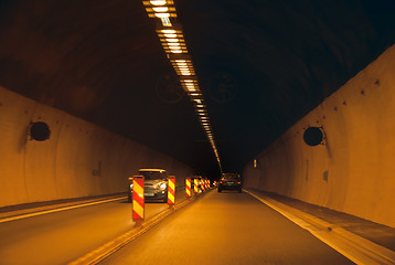 Image showing Inside Norwegian Tunnel