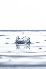 Image showing water drop background