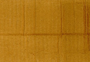 Image showing brown corrugated cardboard texture background