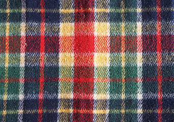 Image showing tartan fabric texture background