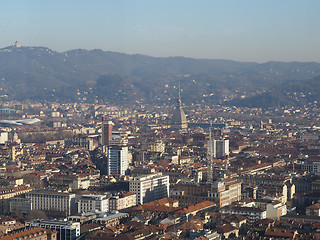 Image showing Aerial view of Turin