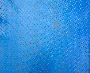 Image showing blue steel metal texture background