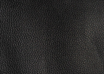 Image showing black leatherette texture background