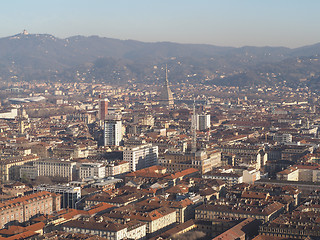 Image showing Aerial view of Turin