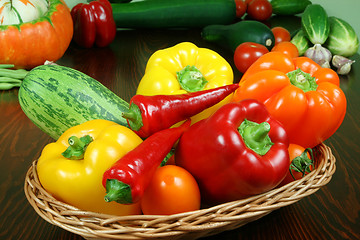 Image showing Fresh vegetables.