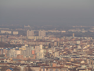 Image showing Aerial view of Turin