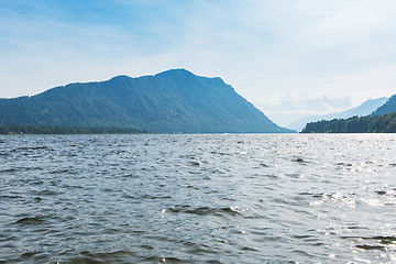 Image showing Teletskoye lake in Altai mountains