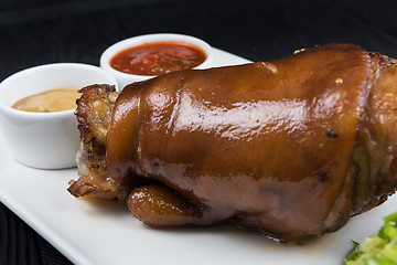 Image showing Roast Pork Knuckle.