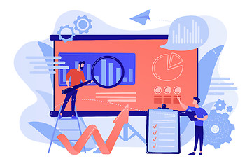 Image showing Risk management concept vector illustration.