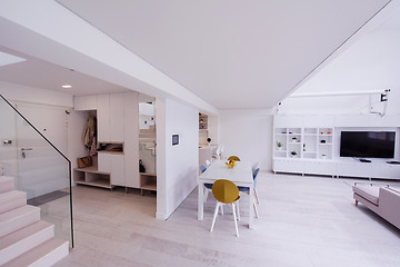 Image showing interior of a two level apartment