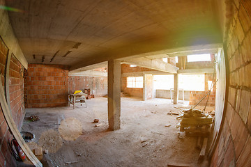 Image showing interior of construction site