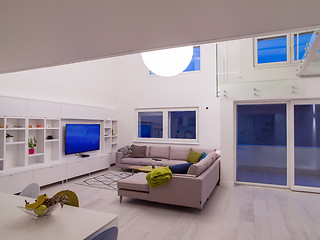 Image showing interior of a two level apartment