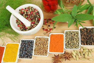 Image showing Herbs and spices