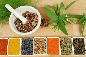 Image showing Herbs and spices