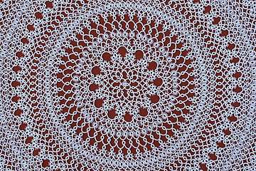 Image showing Lace doily.