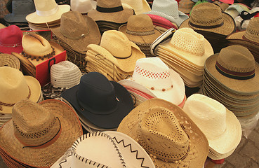 Image showing Hat store