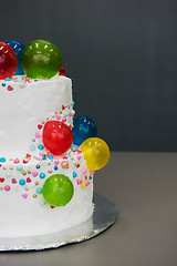 Image showing Wedding cake on table