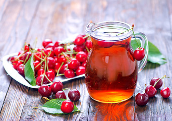 Image showing cherry juice